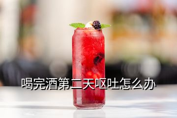 喝完酒第二天呕吐怎么办