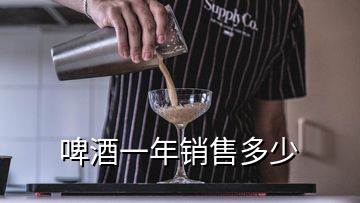 啤酒一年销售多少