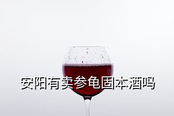 安阳有卖参龟固本酒吗