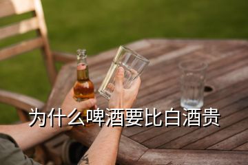 为什么啤酒要比白酒贵