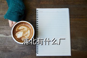 浦北有什么厂