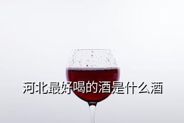 河北最好喝的酒是什么酒