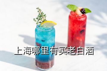 上海哪里有买老白酒