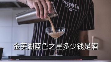 金芜湖蓝色之星多少钱是酒