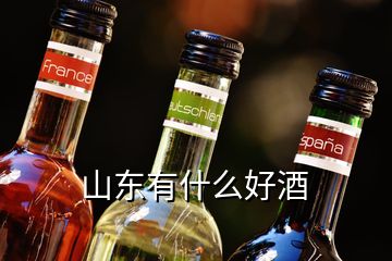 山东有什么好酒