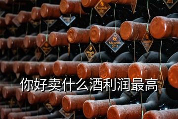 你好卖什么酒利润最高