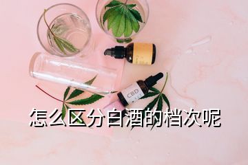 怎么区分白酒的档次呢