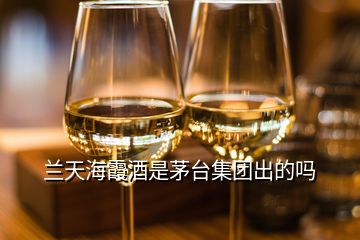 兰天海霞酒是茅台集团出的吗