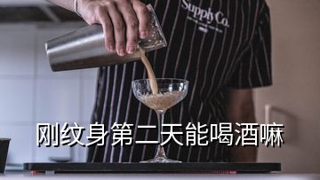 刚纹身第二天能喝酒嘛