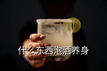 什么东西泡酒养身