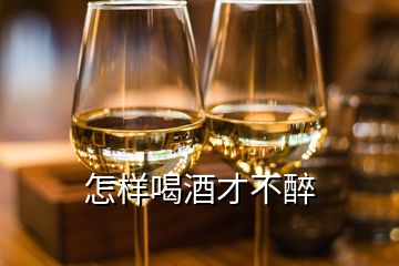 怎样喝酒才不醉