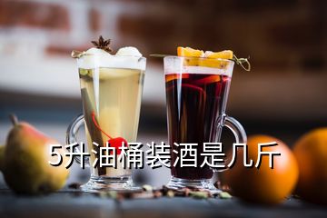 5升油桶装酒是几斤