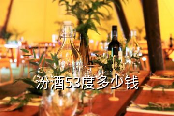 汾酒53度多少钱