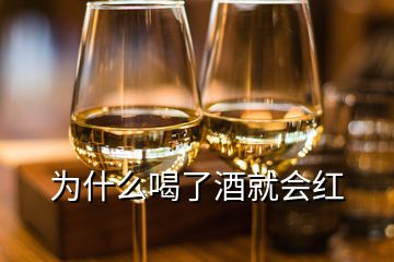 为什么喝了酒就会红