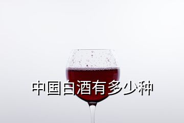 中国白酒有多少种