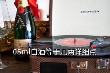 05ml白酒等于几两详细点