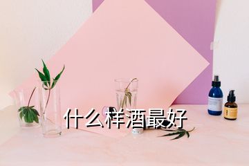 什么样酒最好