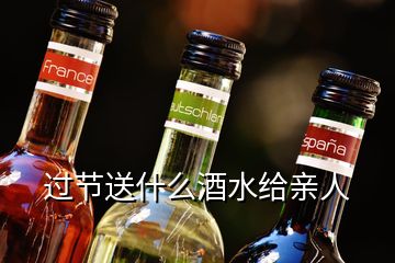 过节送什么酒水给亲人