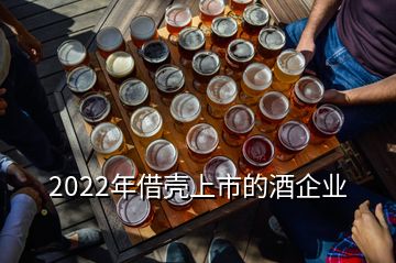 2022年借壳上市的酒企业