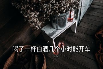 喝了一杯白酒几个小时能开车