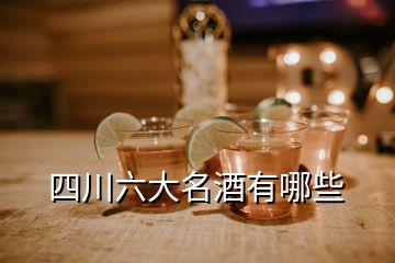 四川六大名酒有哪些