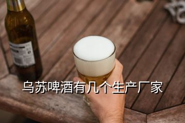 乌苏啤酒有几个生产厂家