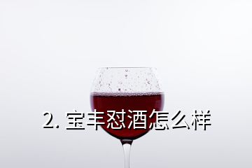2. 宝丰怼酒怎么样