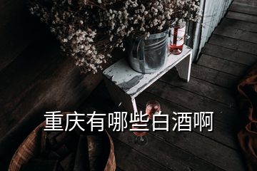 重庆有哪些白酒啊