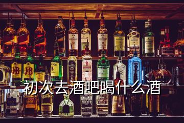 初次去酒吧喝什么酒