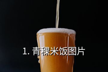 1. 青稞米饭图片