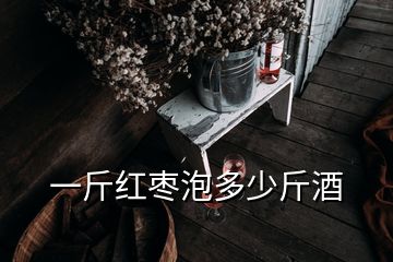 一斤红枣泡多少斤酒