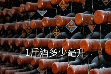 1斤酒多少毫升