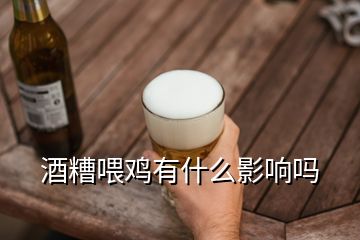 酒糟喂鸡有什么影响吗