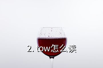 2. tow怎么读