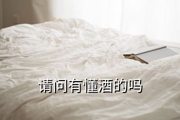 请问有懂酒的吗