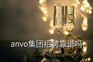 anvo集团招聘靠谱吗