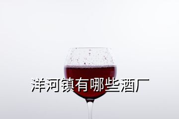 洋河镇有哪些酒厂