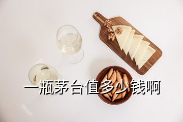 一瓶茅台值多少钱啊