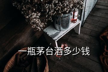 一瓶茅台酒多少钱