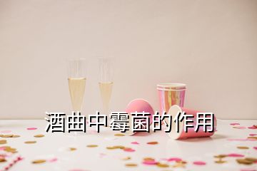 酒曲中霉菌的作用