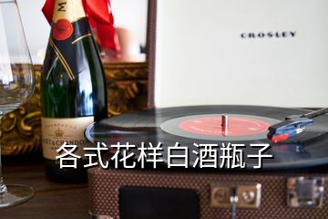 各式花样白酒瓶子