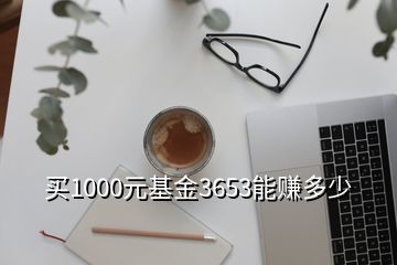 买1000元基金3653能赚多少