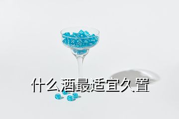 什么酒最适宜久置