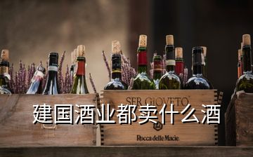 建国酒业都卖什么酒