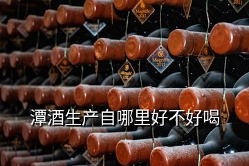 潭酒生产自哪里好不好喝