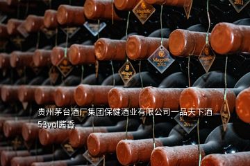 贵州茅台酒厂集团保健酒业有限公司一品天下酒53vol酱香