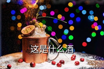 这是什么酒