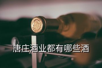 唐庄酒业都有哪些酒