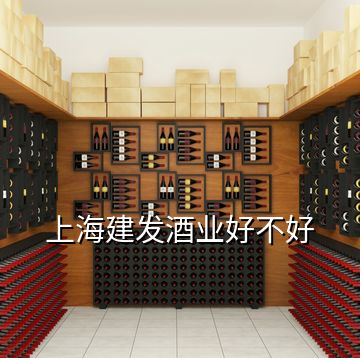 上海建发酒业好不好