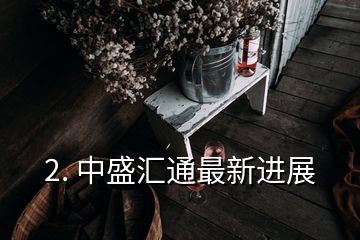 2. 中盛汇通最新进展